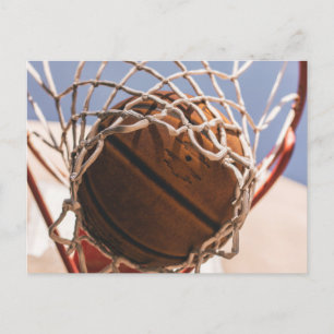 Carte Postale ballon de basket
