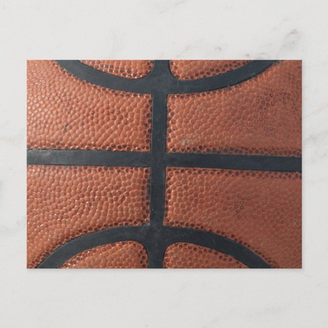 Carte Postale Ballon de basket (Devant)