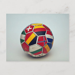 Carte Postale Ballon de foot