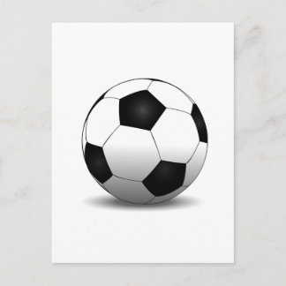 Carte Postale Ballon de foot