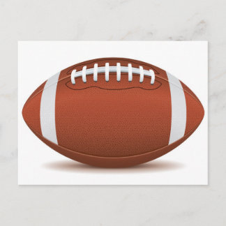 Carte Postale ballon de foot américain
