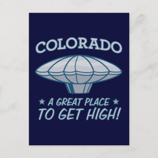 Carte Postale ballon faucon faucon heene colorado