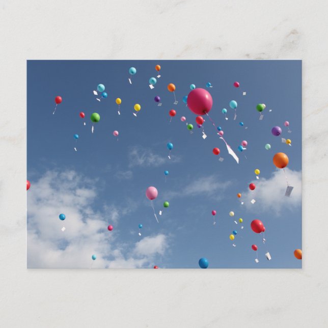 Carte Postale Ballons (Devant)