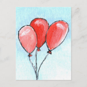 Carte Postale Ballons