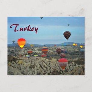 Carte postale Ballons aériens de Turquie