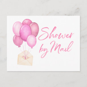 Carte Postale Ballons Baby shower par courrier interurbain