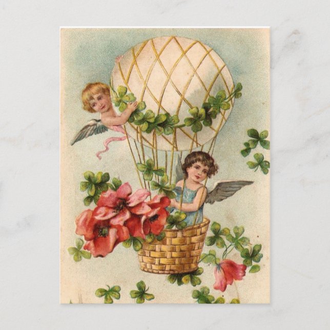 Carte Postale Ballons d'anniversaire (Devant)