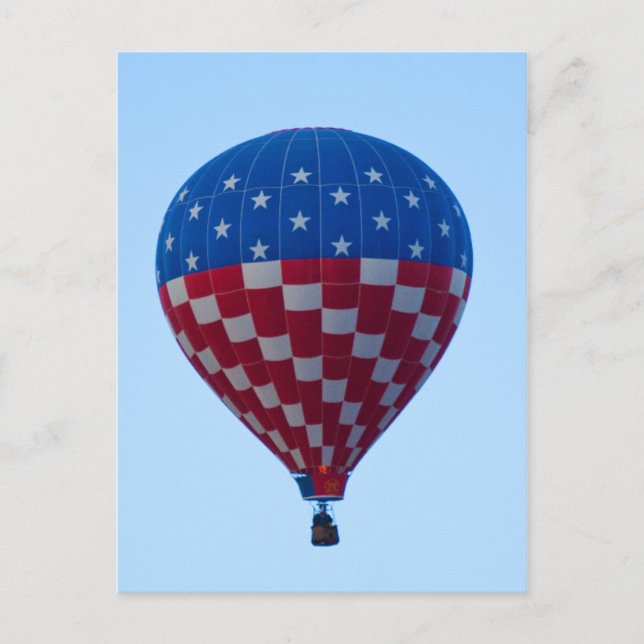Carte Postale Balloon 6822 Étoiles et rayures (Devant)