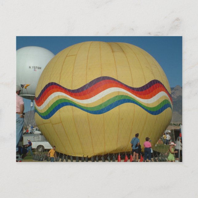 Carte Postale Balloon Fiesta Gas Balloon (Devant)