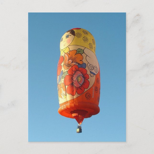 Carte Postale Balloon Matroesjka (Devant)