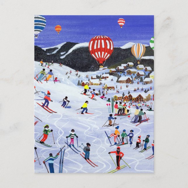 Carte Postale Ballooning sur la piste 1995 (Devant)