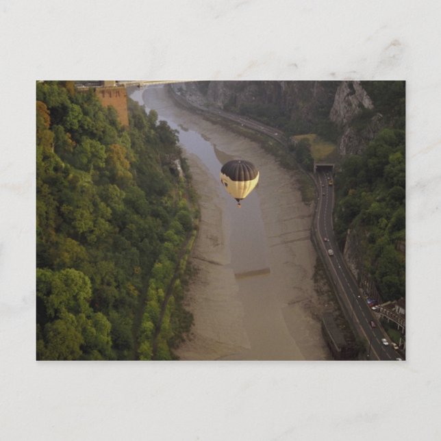 Carte Postale Ballotte sur la gorge d'Avon, Bristol, Angleterre (Devant)