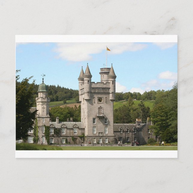 Carte Postale Balmoral Castle, Écosse, Royaume-Uni (Devant)