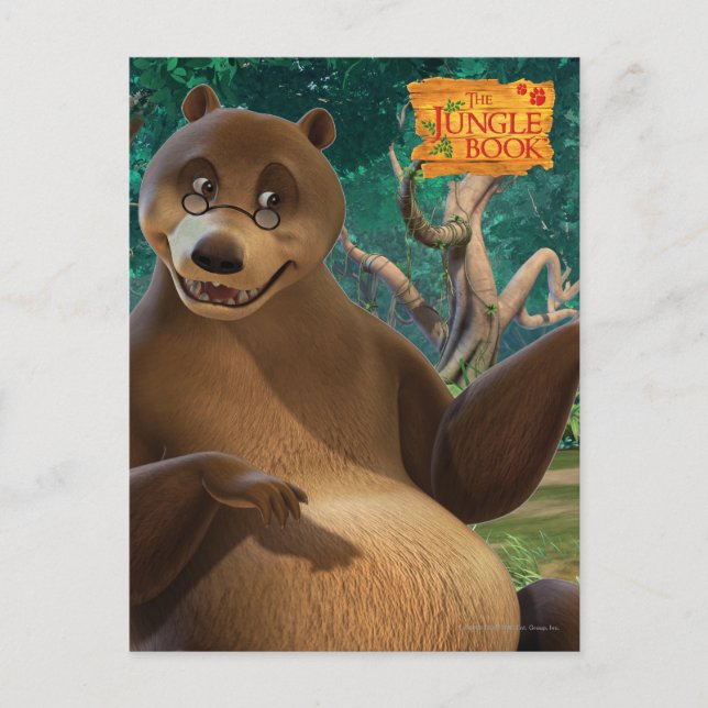Carte Postale Baloo 4 (Devant)