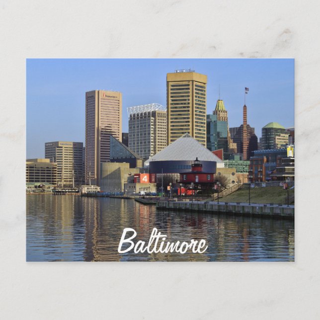 Carte Postale Baltimore (Devant)