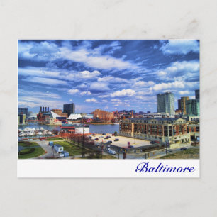 Carte Postale Baltimore