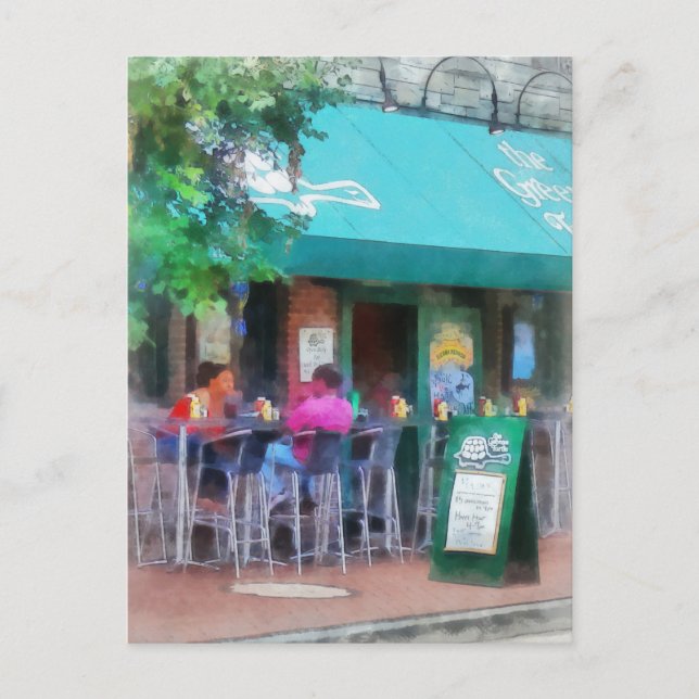 Carte Postale 'Baltimore - Happy Hour In Fells Point' : Art (Devant)