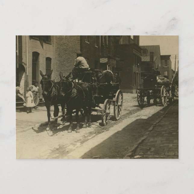 Carte Postale Baltimore historique : Abat le point en 1910 (Devant)