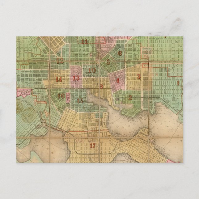 Carte Postale Baltimore, Maryland (Devant)