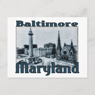 Carte Postale Baltimore, Maryland