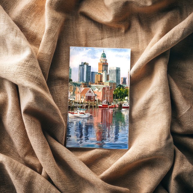 Carte Postale Baltimore, Maryland, USA (Créateur téléchargé)