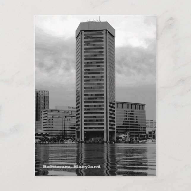 Carte postale Baltimore World Trade Center (Devant)