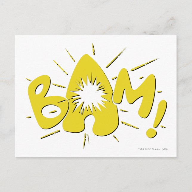 CARTE POSTALE BAM ! (Devant)