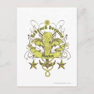 Carte Postale Bam Bam Bedrock Dreams