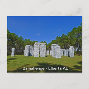 Carte Postale Bamahenge - Elberta AL
