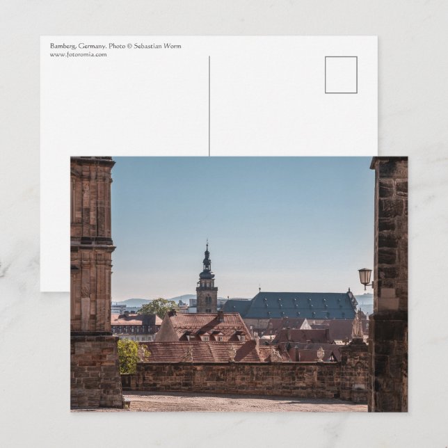 Carte Postale Bamberg Allemagne (Devant / Derrière)