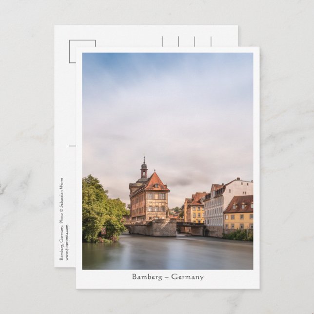 Carte Postale Bamberg Allemagne Photo (Devant / Derrière)