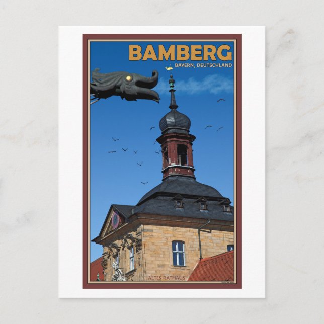 Carte Postale Bamberg - Etanche (Devant)