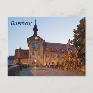 Carte Postale Bamberg sur le pont Obere