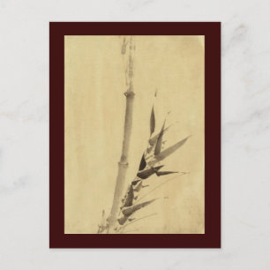 Carte Postale Bamboo, Hokusai Japanese Fine Art