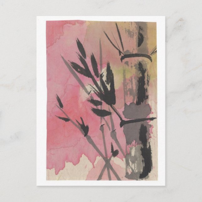 Carte postale Bambou (Devant)