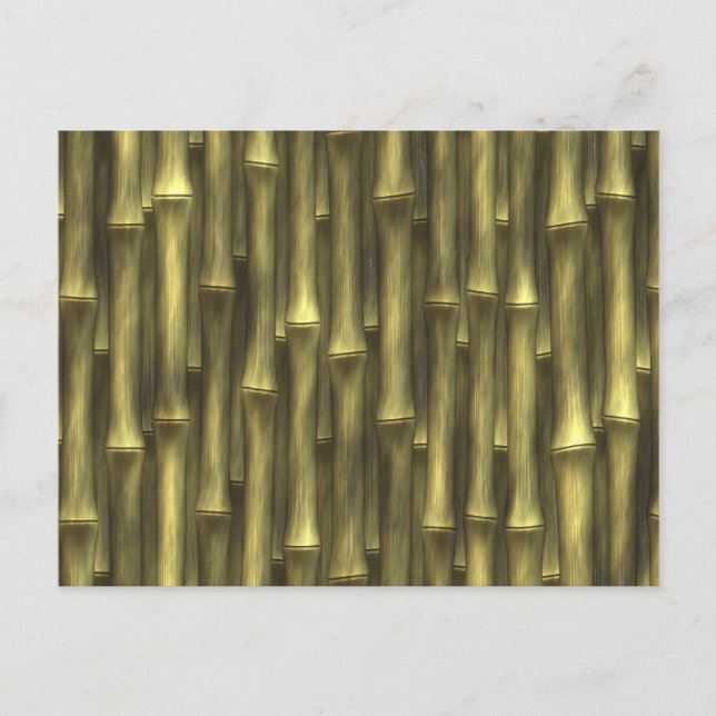 Carte Postale Bambou - (Devant)