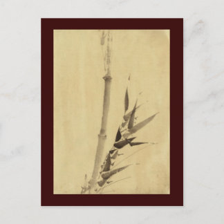 Carte Postale Bambou, art japonais Hokusai