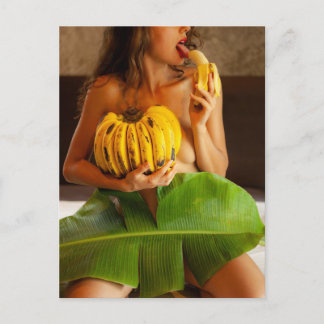 Carte Postale Banana Babe Sexy photo