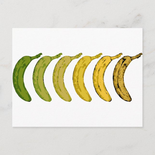 Carte Postale Banana Evolution (Devant)