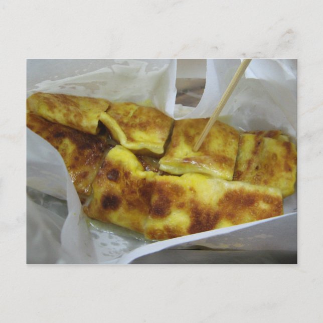 Carte Postale Banana Pancake ... Thai Street Food (Devant)