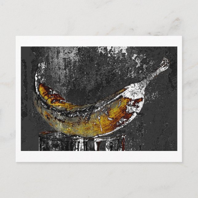Carte Postale banane plantain plaine (Devant)