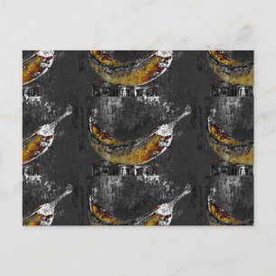 Carte Postale banane plantain plaine