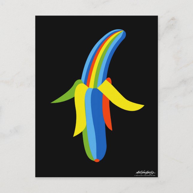 Carte Postale Banane - Sélection de galerie d'art (Devant)