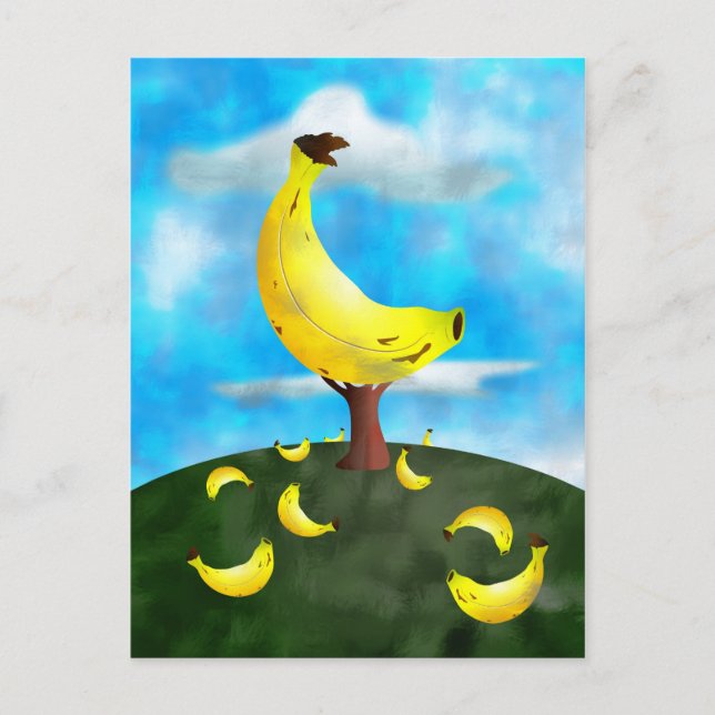 Carte Postale Bananier (Devant)