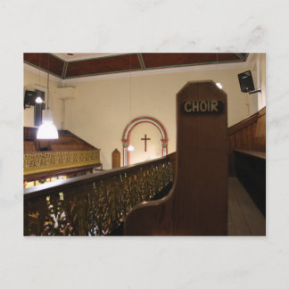 Carte Postale banc chorale