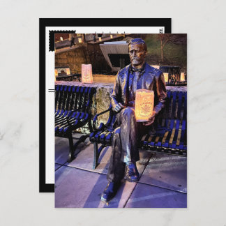 Carte Postale banc de subvention de galena luminaria