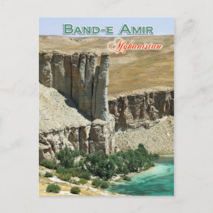 Carte Postale Band-e Amir, Afghanistan