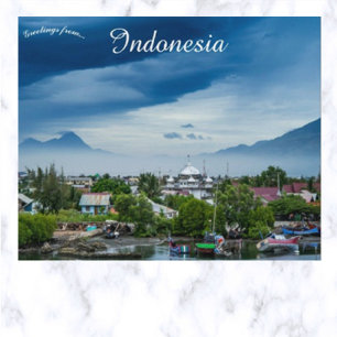 Carte Postale Banda Aceh Indonésie