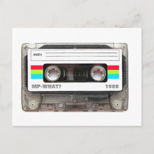Carte Postale Bande Cassette