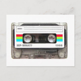Carte Postale Bande Cassette